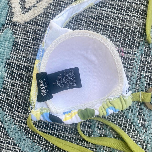 🌟3/$10! Mossimo Colorblock Triangle Cut Halter Style BikiniTop - Picture 10 of 12